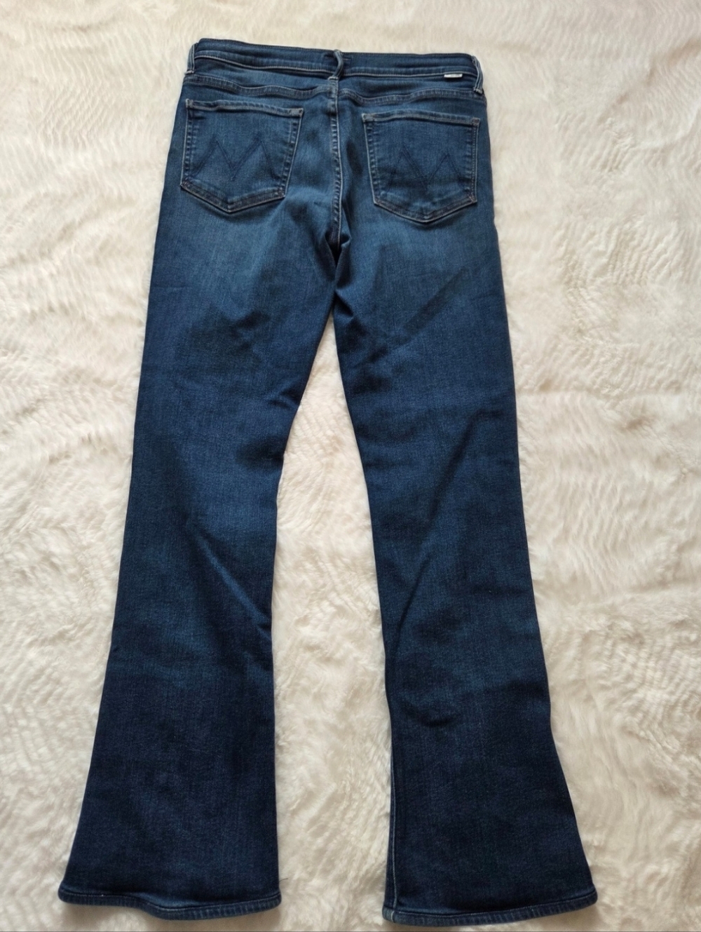 MOTHER  Jeans  Blue Bootcut Jeans Size 30 Low Ride 29"